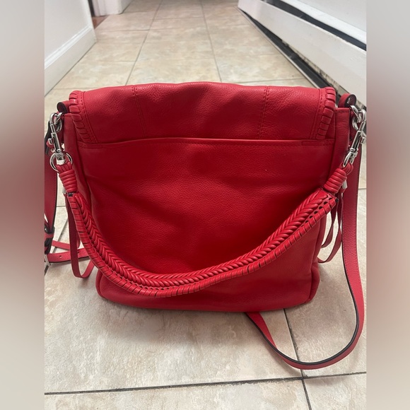 AIMEE KESTENBERG
All For Love Convertible Leather Shoulder Bag in CORVETTE RED - Picture 11 of 16